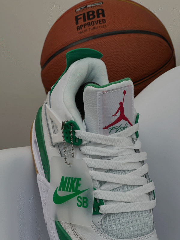 Nike air jordan retro 4 SB "pine green" - Imagen 4
