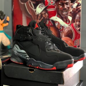 Nike air jordan retro 8 "black gym red"