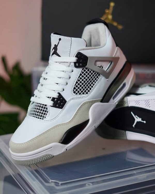 Nike air jordan retro 4 "military black" - Imagen 4