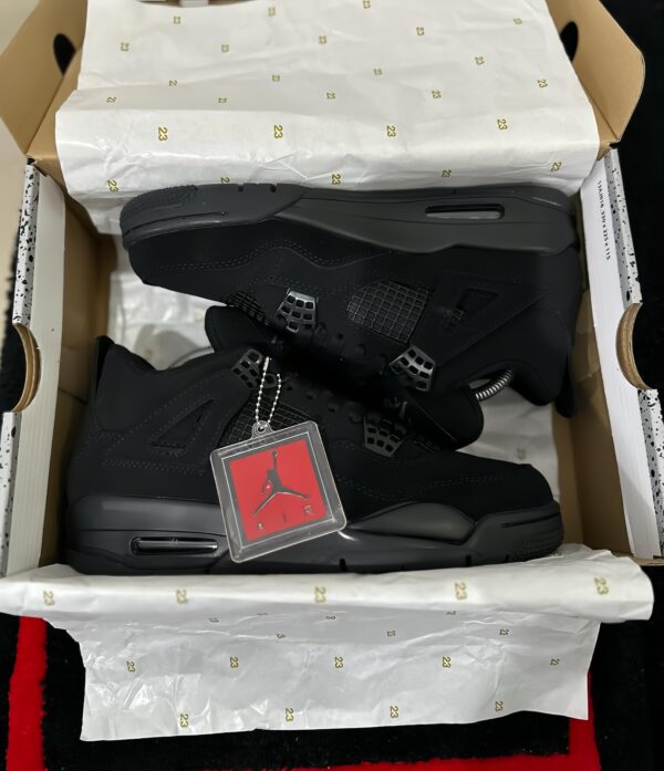 Nike air jordan retro 4 "black cat" - Imagen 2