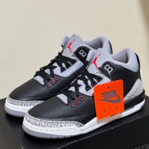 Nike air jordan retro 3 "black cement"