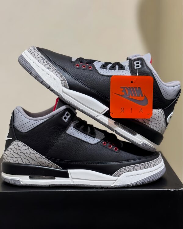 Nike air jordan retro 3 "black cement" - Imagen 2