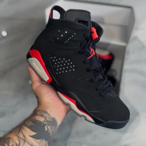 Nike air jordan retro 6 "black infrared"