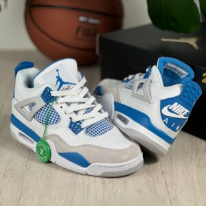 Nike air jordan retro 4 "military blue"