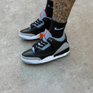 Nike air jordan retro 3 "black cement"