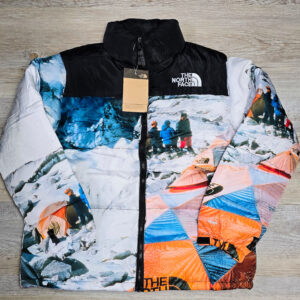Campera The north face 1996 retro nuptse jacket "base camp print"